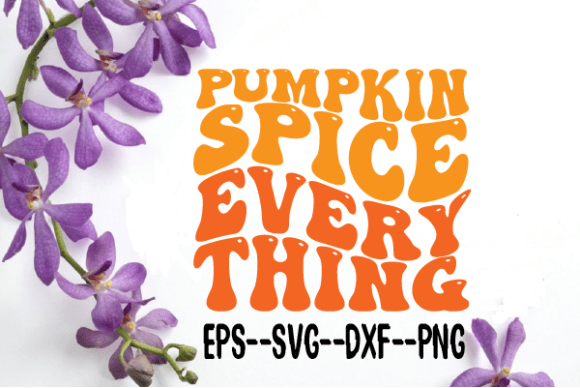 Pumpkin Spice Retro Wavy SVG: A Designer’s Review