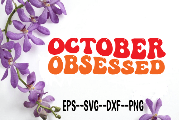 Reviewing October Obsessed Retro Wavy SVG for Stitching