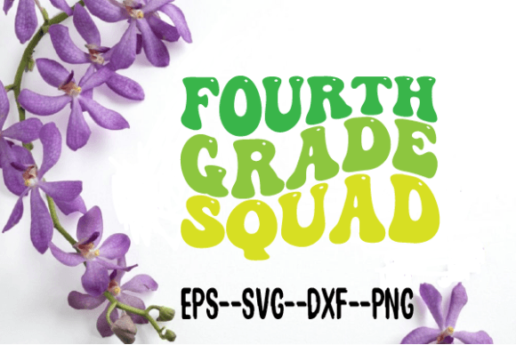 Reviewing the Fourth Grade Squad Retro SVG