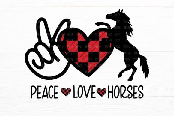 Reviewing the Peace Love Horses Quote Saying for Embroidery