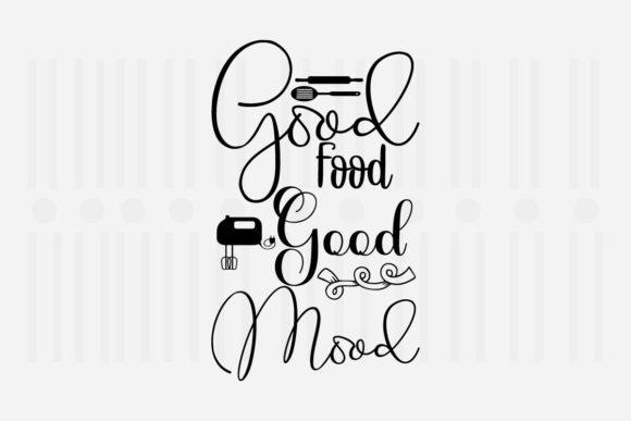 Stitching Joy: A Designer’s Take on Good Food Good Mood SVG