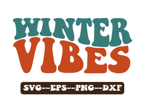 Winter Vibes Retro Wavy SVG Sublimation Review